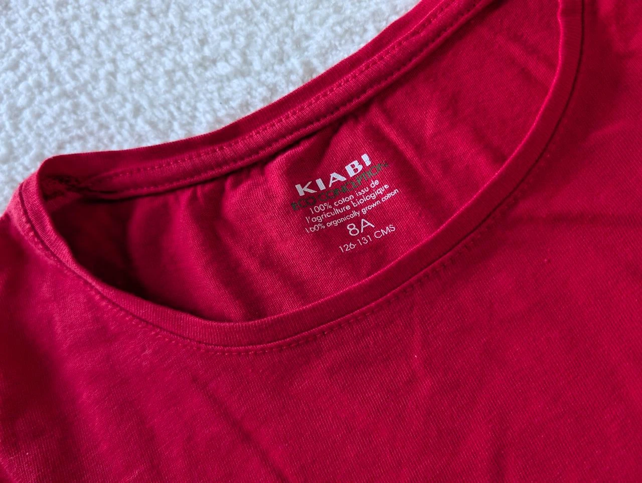 T-shirt mangas longas Kiabi︱8 anos – photo 3